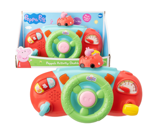 Панель управления водителя «Свинка Пеппа»