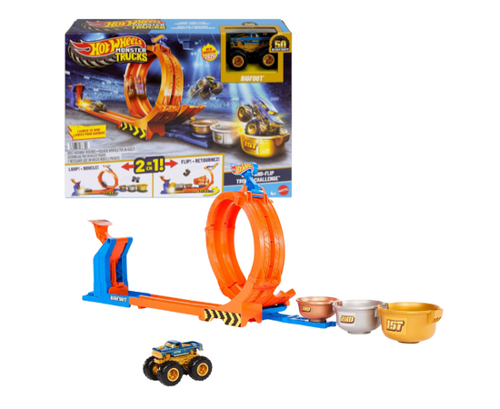Hot Wheels Monster Trucks «Петля и Переворот: Кубковый Челлендж» Hot Wheels Monster Trucks «Петля и Переворот: Кубковый Челлендж»
