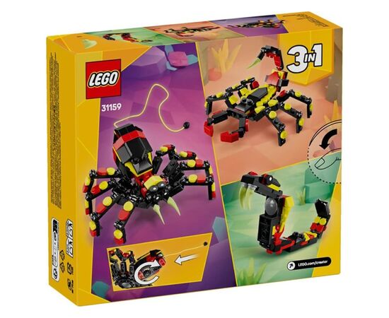 Конструктор Lego Creator 3 в 1 "Удивительный паук"