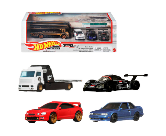 Hot Wheels Коллекционный набор из 4 автомобилей Premium Collector Set