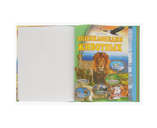Энциклопедия животных из серии Всезнайка, от издательства Пегас