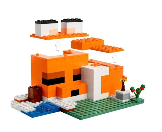 Конструктор Lego Minecraft "Лисья хижина"