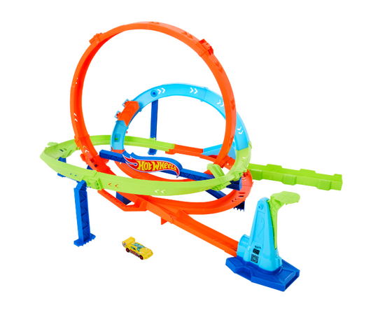 Игровой набор Hot Wheels  «Циклон с петлями» с пусковым механизмом