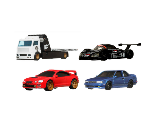 Hot Wheels Коллекционный набор из 4 автомобилей Premium Collector Set