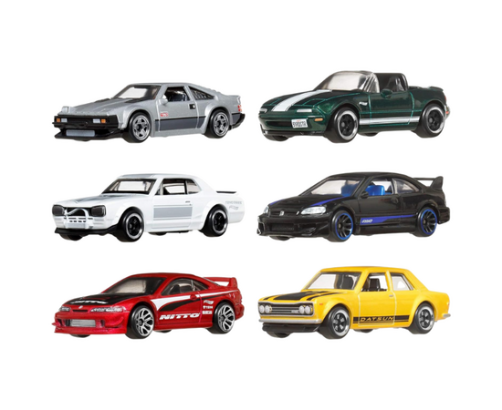 Набор коллекционных машинок 1:64  Hot Wheels «Улицы Японии»