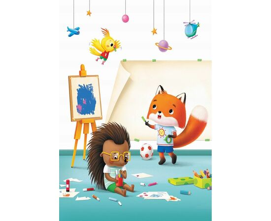 Книга "Любимые цвета" из серии Лисенок Коди, от издательства Росмэн