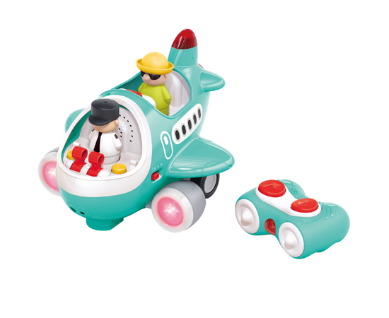 Радиоуправляемый самолет со звуковыми и световыми эффектами от бренда Hola Toys