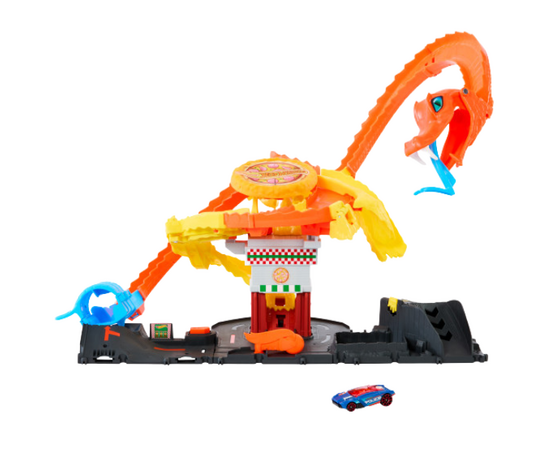 Hot Wheels Трек «Атака кобры на пиццерию» Hot Wheels Трек «Атака кобры на пиццерию»