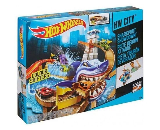 Игровой набор Hot Wheels Трек "Охота на акулу" Игровой набор Hot Wheels Трек "Охота на акулу"