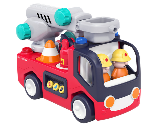 Игрушка «Пожарная машина» с музыкой и светом от бренда Hola Toys