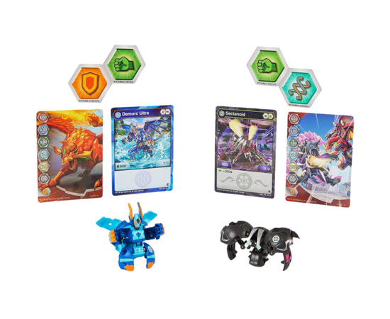 Набор Бакугана 2 в 1 в металлическом ящике Bakugan Tin