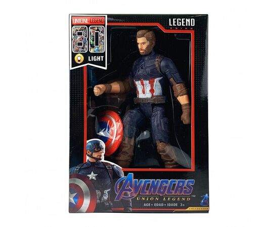 Коллекционная фигурка супергероя Marvel с подсветкой, по выбору