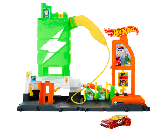 Игровой набор Hot Wheels «Заправочная станция Super Recharge» Игровой набор Hot Wheels «Заправочная станция Super Recharge»