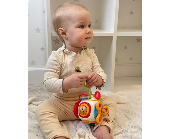 Бизикуб-тянучка 6 в 1