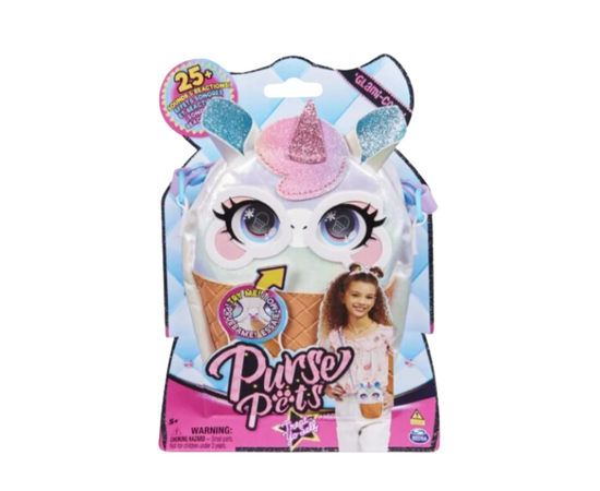 Интерактивная сумочка-питомец «Единорог в форме мороженого»