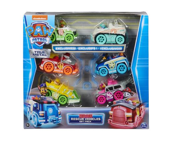 Набор машин Neon Rescue из серии Щенячий Патруль
