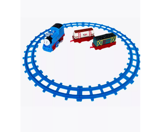 Железная дорога с поездом и аксессуарами "Паровозик Томас", 11 элементов Железная дорога с поездом и аксессуарами "Паровозик Томас", 11 элементов