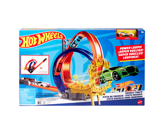 Игровой набор Hot Wheels «Energy Track» с 1 машинкой Игровой набор Hot Wheels «Energy Track» с 1 машинкой