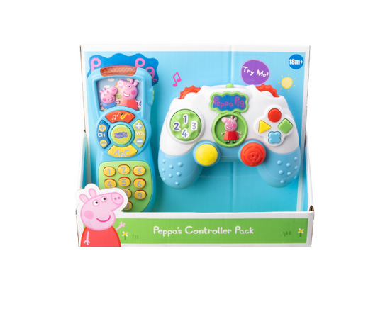 Музыкальный игровой набор с пультом и джойстиком «Свинка Пеппа»
