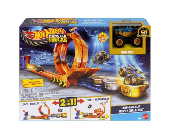 Hot Wheels Monster Trucks «Петля и Переворот: Кубковый Челлендж» Hot Wheels Monster Trucks «Петля и Переворот: Кубковый Челлендж»