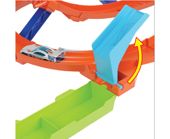 Игровой набор Hot Wheels  «Циклон с петлями» с пусковым механизмом
