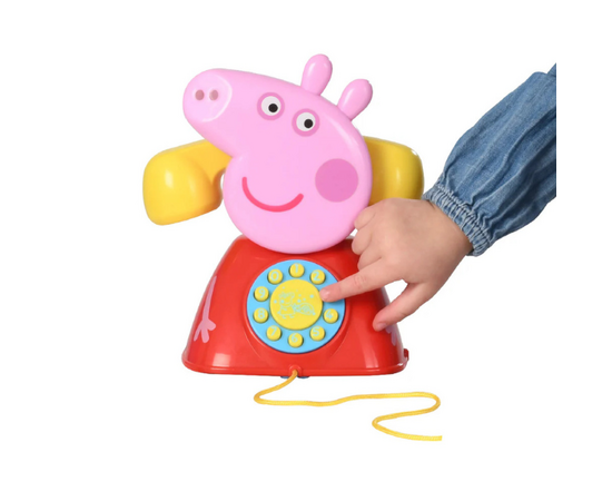 Музыкальный детский телефон «Свинка Пеппа»