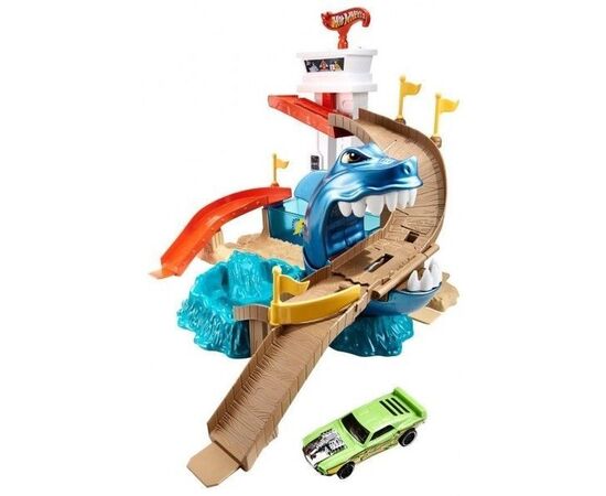 Игровой набор Hot Wheels Трек "Охота на акулу" Игровой набор Hot Wheels Трек "Охота на акулу"