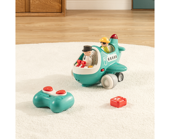 Радиоуправляемый самолет со звуковыми и световыми эффектами от бренда Hola Toys