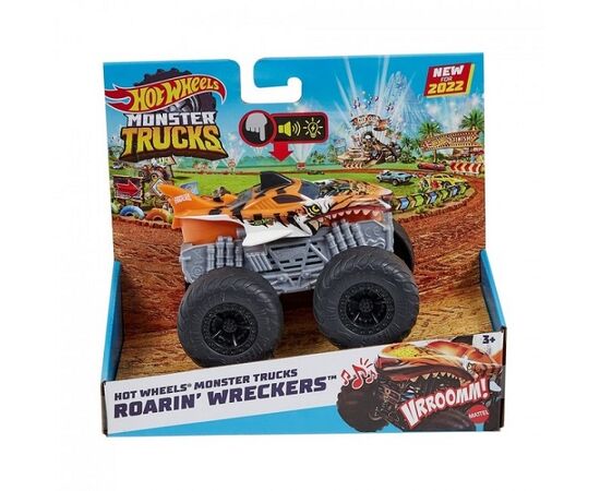 Hot Wheels «Monster Trucks» внедорожник 1:43 серии, свет и звук