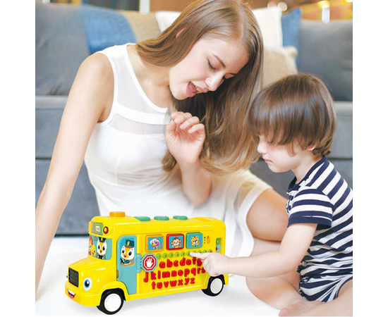 Развивающая игрушка «Школьный автобус» от бренда Hola Toys