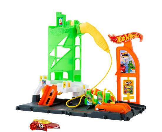 Игровой набор Hot Wheels «Заправочная станция Super Recharge» Игровой набор Hot Wheels «Заправочная станция Super Recharge»