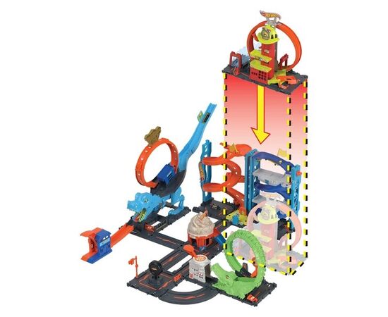 Игровой набор Hot Wheels  «Городская пожарная станция. Супер петля» Игровой набор Hot Wheels  «Городская пожарная станция. Супер петля»