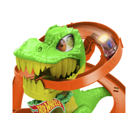 Игровой набор Hot Wheels City "Атака огненного Ти-Рекса" Игровой набор Hot Wheels City "Атака огненного Ти-Рекса"