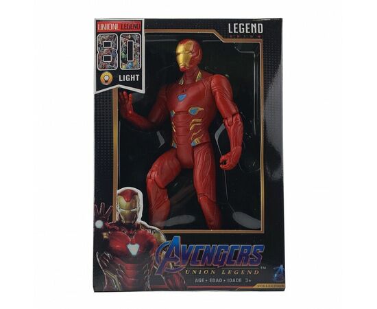 Коллекционная фигурка супергероя Marvel с подсветкой, по выбору