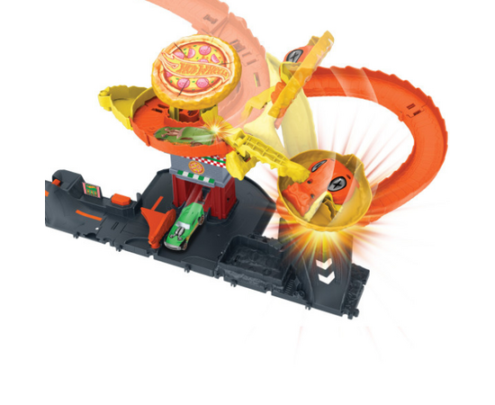 Hot Wheels Трек «Атака кобры на пиццерию» Hot Wheels Трек «Атака кобры на пиццерию»
