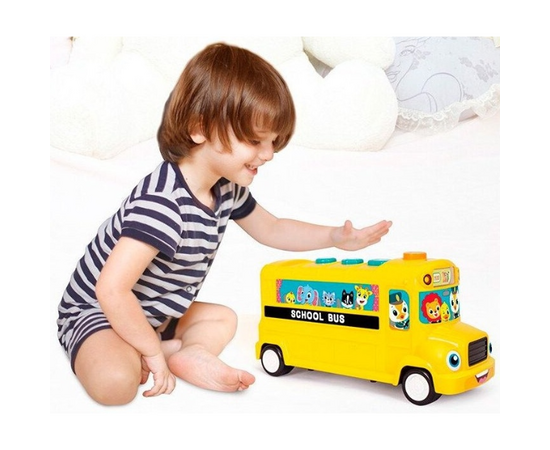 Развивающая игрушка «Школьный автобус» от бренда Hola Toys