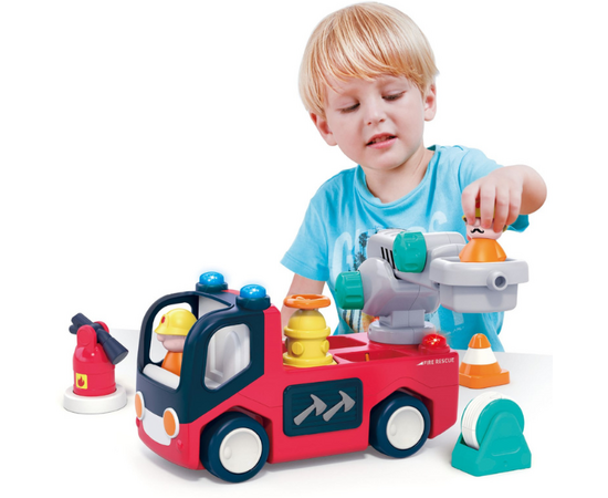 Игрушка «Пожарная машина» с музыкой и светом от бренда Hola Toys
