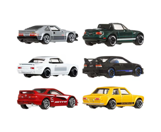 Набор коллекционных машинок 1:64  Hot Wheels «Улицы Японии»