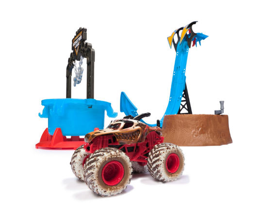 Игровой набор Monster Jam «Mud Blasters» от бренда Spin Master
