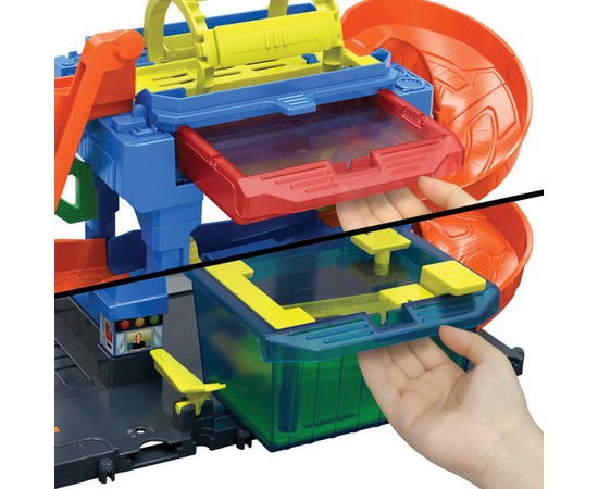 Hot Wheels Трек «Автомойка туннельный твист» Hot Wheels Трек «Автомойка туннельный твист»