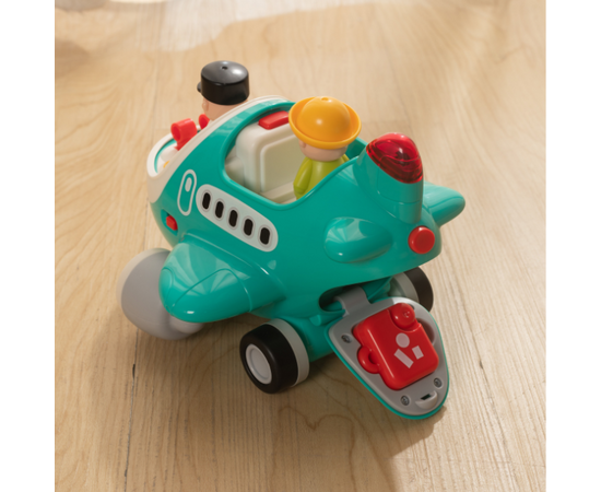 Радиоуправляемый самолет со звуковыми и световыми эффектами от бренда Hola Toys