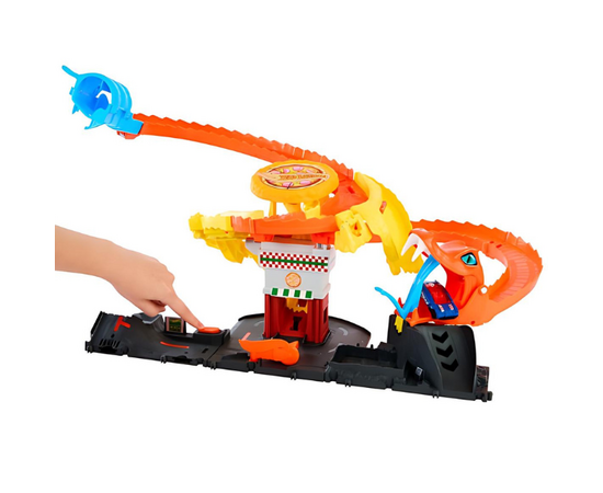 Hot Wheels Трек «Атака кобры на пиццерию» Hot Wheels Трек «Атака кобры на пиццерию»
