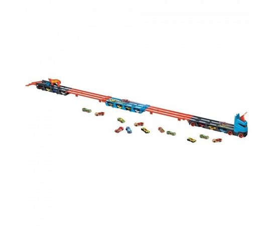 Hot Wheels Грузовик-транспортер «Супергонки» Hot Wheels Грузовик-транспортер «Супергонки»