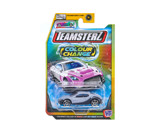 Машинка меняющая цвет от бренда Teamsterz, на выбор
