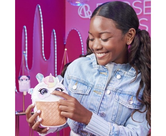 Интерактивная сумочка-питомец «Единорог в форме мороженого»