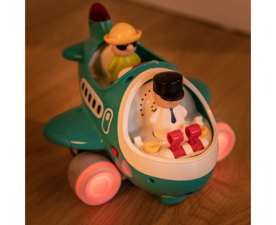 Радиоуправляемый самолет со звуковыми и световыми эффектами от бренда Hola Toys