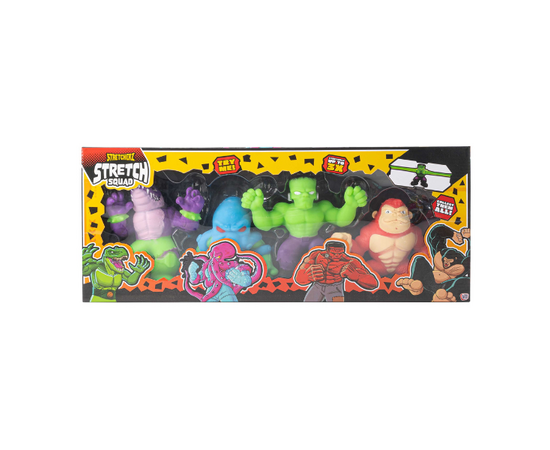 Набор из 4-х игрушек-антистресс «Stretcherz Stretch Squad»