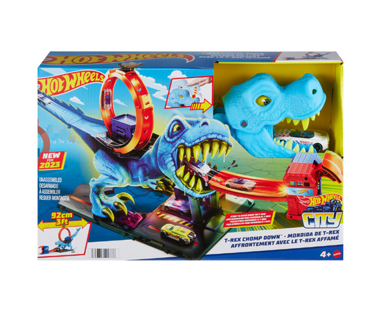 Игровой набор Hot Wheels «Т-Рекс — Разрушитель городов» Игровой набор Hot Wheels «Т-Рекс — Разрушитель городов»