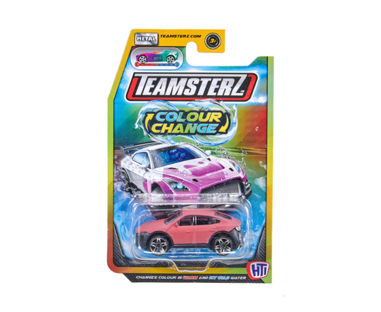 Машинка меняющая цвет от бренда Teamsterz, на выбор