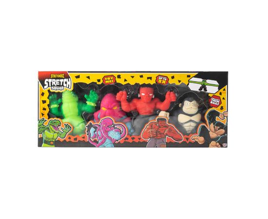 Набор из 4-х игрушек-антистресс «Stretcherz Stretch Squad»